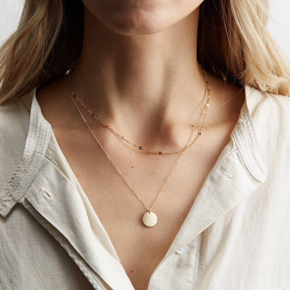 Geometry Round Necklace