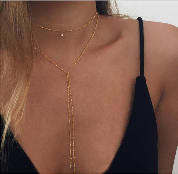 Minimalist Vintage Clavicle Necklace