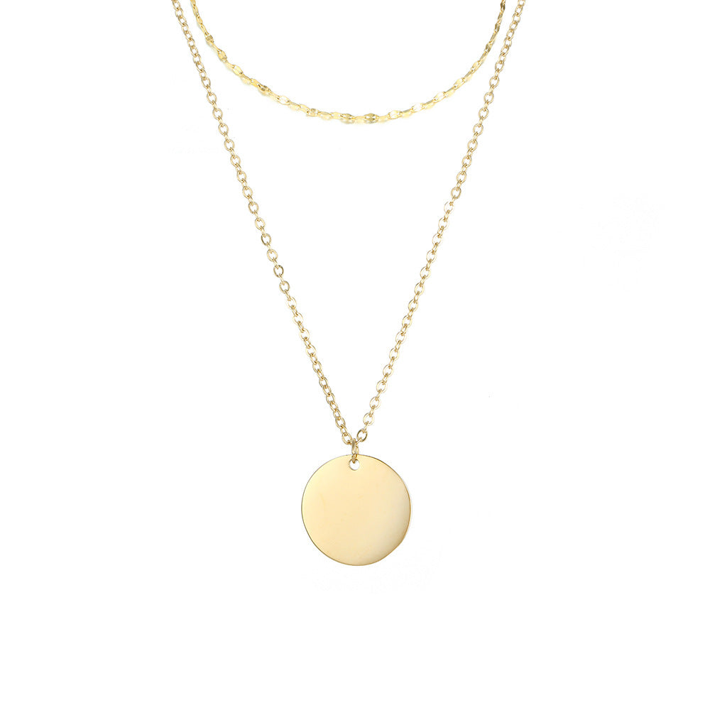 Geometry Round Necklace