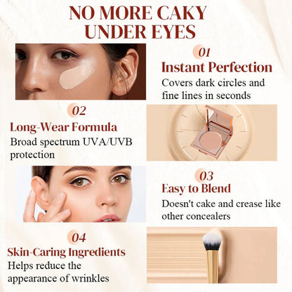 🔥Hot Selling -💜 Undereye Corrector Concealer-Free Brush