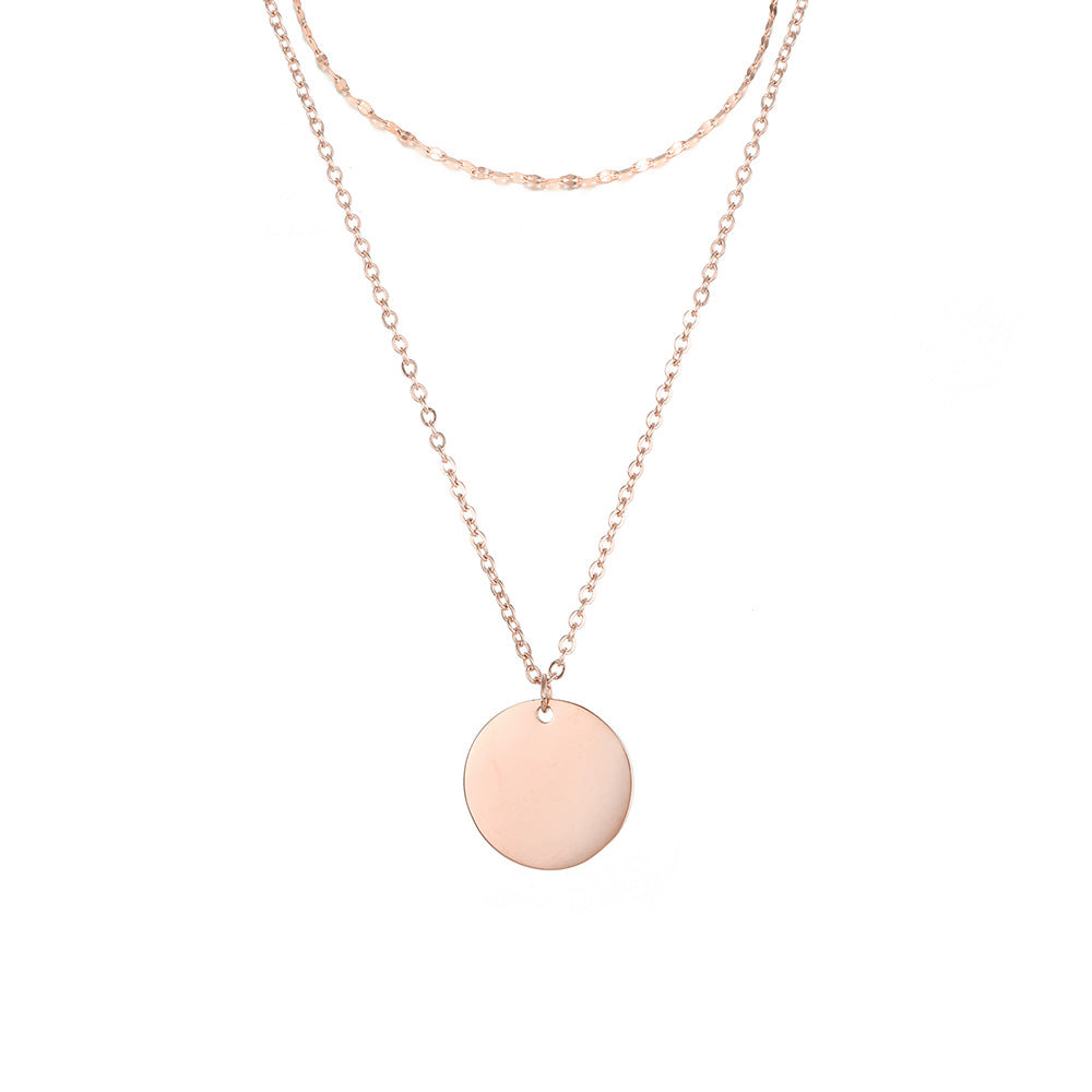 Geometry Round Necklace