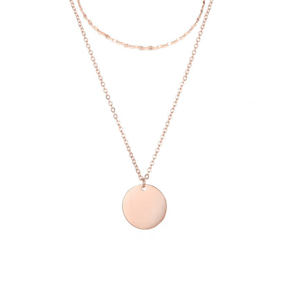 Geometry Round Necklace