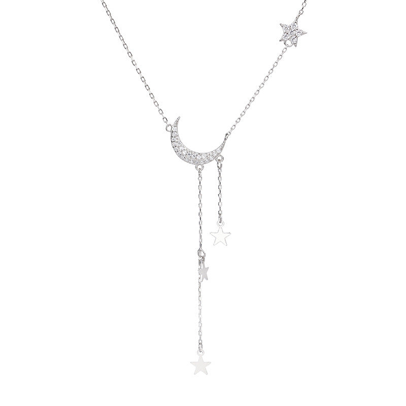 Moon Tassel Necklace