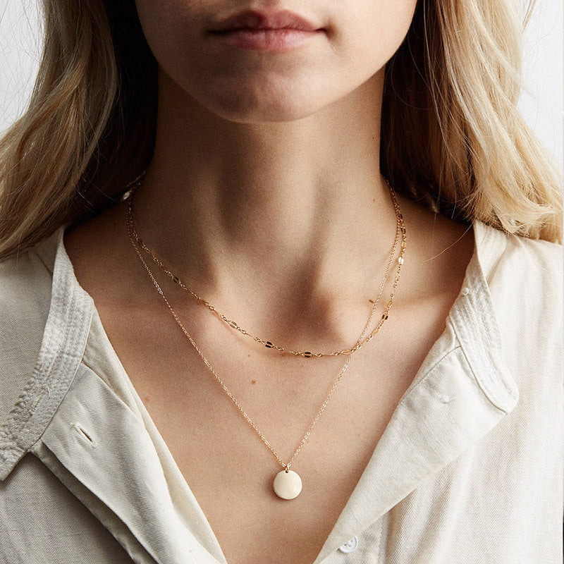 Geometry Round Necklace