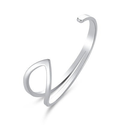 Hollow Simple Glossy Bracelet
