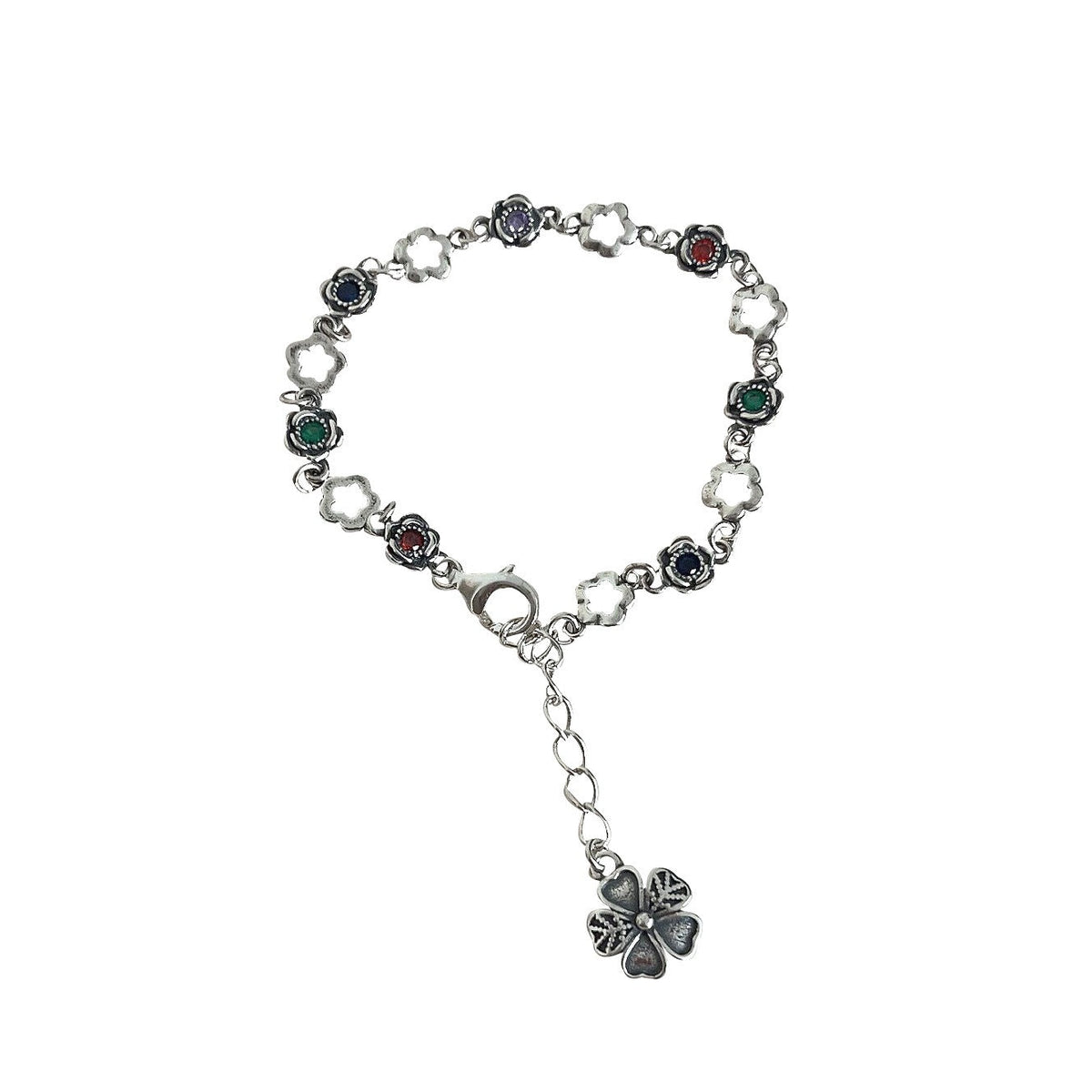 Silver  Light Luxury Niche Design Fresh Sweet Hand Jewelry