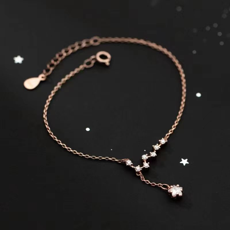 Big Dipper bracelet rose gold