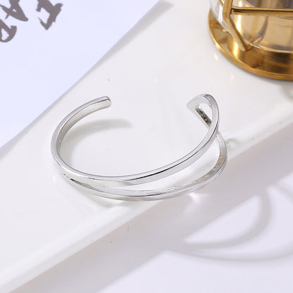Hollow Simple Glossy Bracelet