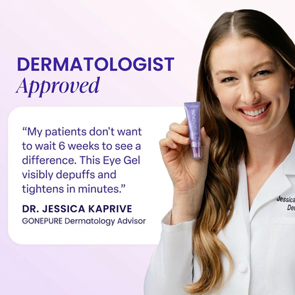 NEW! Instant Lift Eye Gel - For Puffiness & Bags, Wrinkles, Fine Lines and Dark Circles, Anti Aging Skin Care for Men & Women with Collagen Targeting Biotech